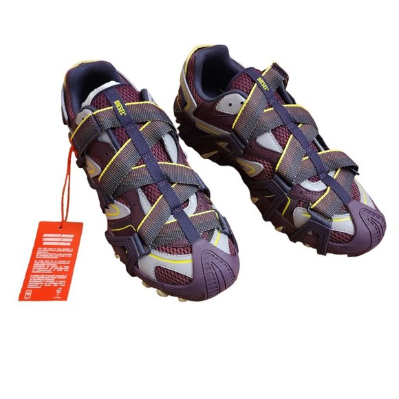 DIESEL S-PROTOTYPE-CR LIMITED EDITION SHOES US 10.5 44 RARE GRAPE WINE PURPLE - Picture 2 of 13